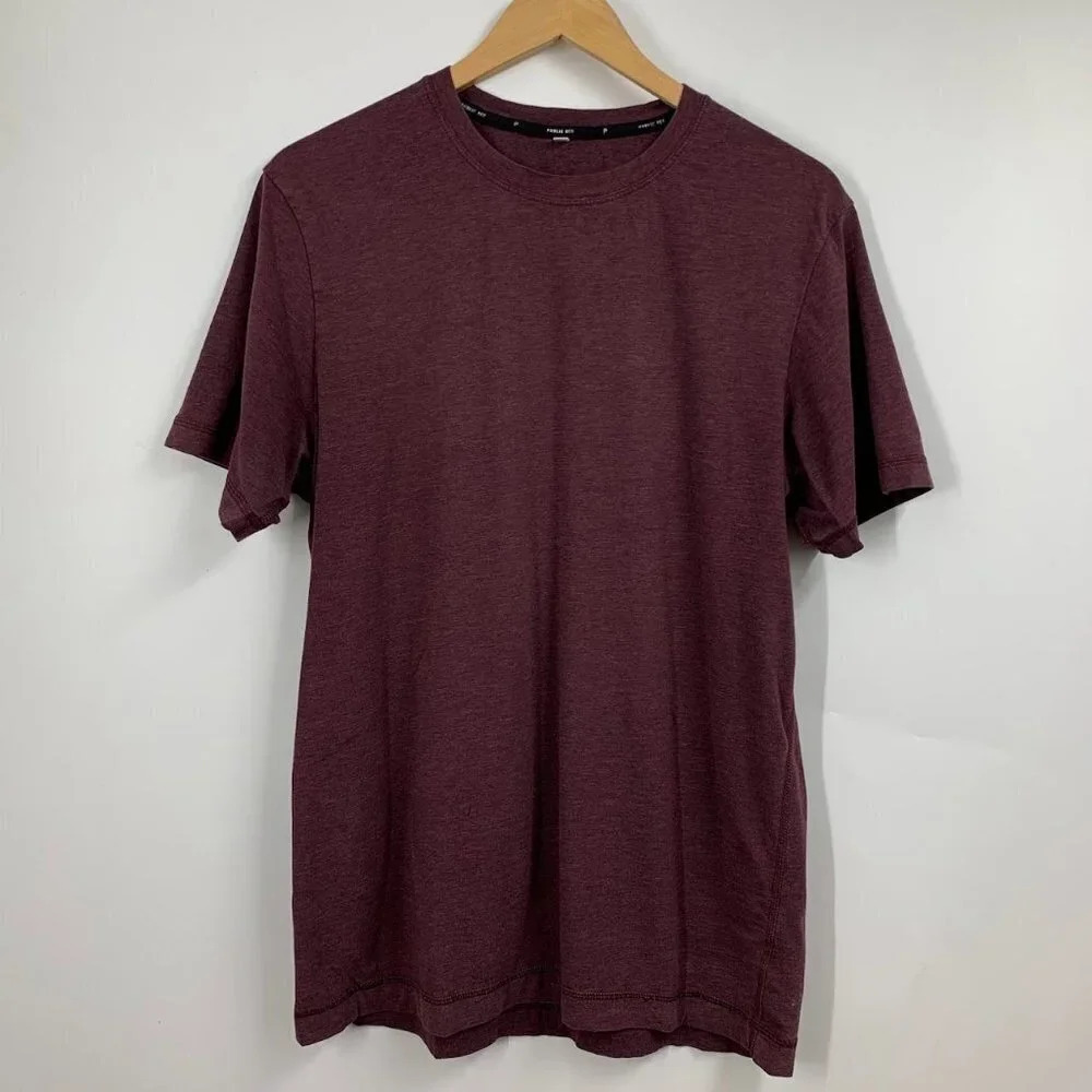 Public Rec Men's Go To Crew Performance Tee‎ Pima Cotton Short Sleeve Shirt SZ M